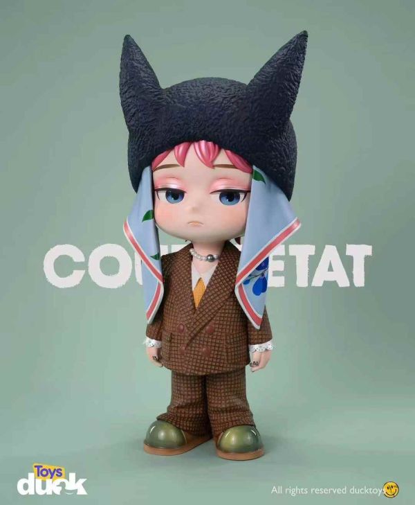 【預購】ducktoys > Big Bang > Black rabbit G-Dragon權志龍(GD) 七龍珠,騎雲琪琪,GK,玩具,模型,雕像,共鳴