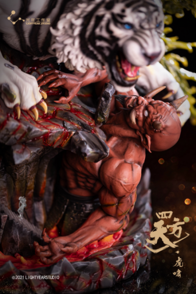 【預購】光年工作室 X 四方天 收藏級 1/6 雕像 四方天·虎嘯 獵人,HUNTER,奇犽,尤匹,全職獵人