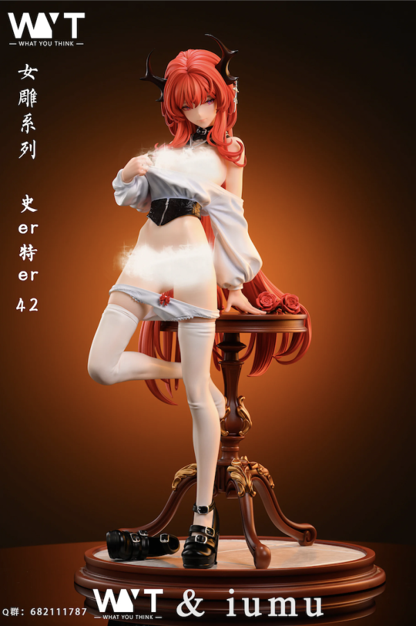 【售罄-代購/追加服務請洽客服】WYT & 畫師iumu>明日方舟>1/4 女雕系列第一彈 史爾特爾 明日方舟,史爾特爾,女雕系列第一彈,WYT,畫師iumu,GK,玩具,模型,雕像,共鳴