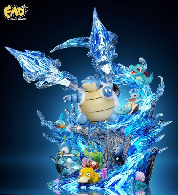 【預購】Emo > 寶可夢 > 生態系列001 水系 玩得Wonder,寶可夢,伊布,皮卡丘,GK,玩具,收藏,擺件,模型,公仔,人偶,手辦,動漫