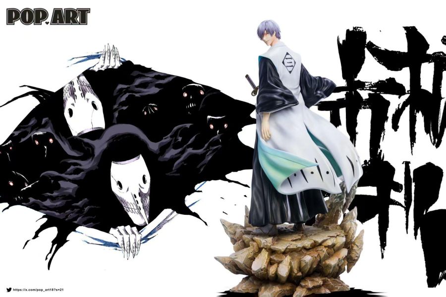 【預購】POP.ART > BLEACH死神 > 1/6 境界 市丸銀 (雙版本) POP.ART,BLEACH死神,市丸銀,GK,玩具,收藏,擺件,模型,公仔,人偶,手辦,動漫