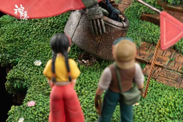 【預購】神隱工作室 > 宮崎駿 > 回憶定格拼接群像系列 天空之城 雲上的初遇 宮崎駿,天空之城,GK,玩具,模型,雕像,共鳴