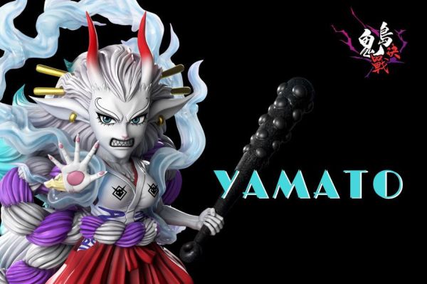 【預購】A+研究所>海賊王>鬼島決戰 第六彈 獸化大和 怪博士與機器娃娃,阿拉蕾,GK,玩具,模型,雕像,擺飾,收藏,共鳴