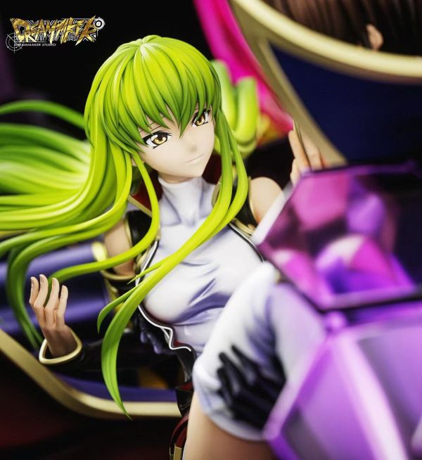 【預購】DMS造夢者 > Code Geass 反叛的魯路修 > 1/6 情懷系列04彈 魯路修&C.C. DMS造夢者,Code Geass 反叛的魯路修,C.C.,GK,玩具,收藏,擺件,模型,公仔,人偶,手辦,動漫