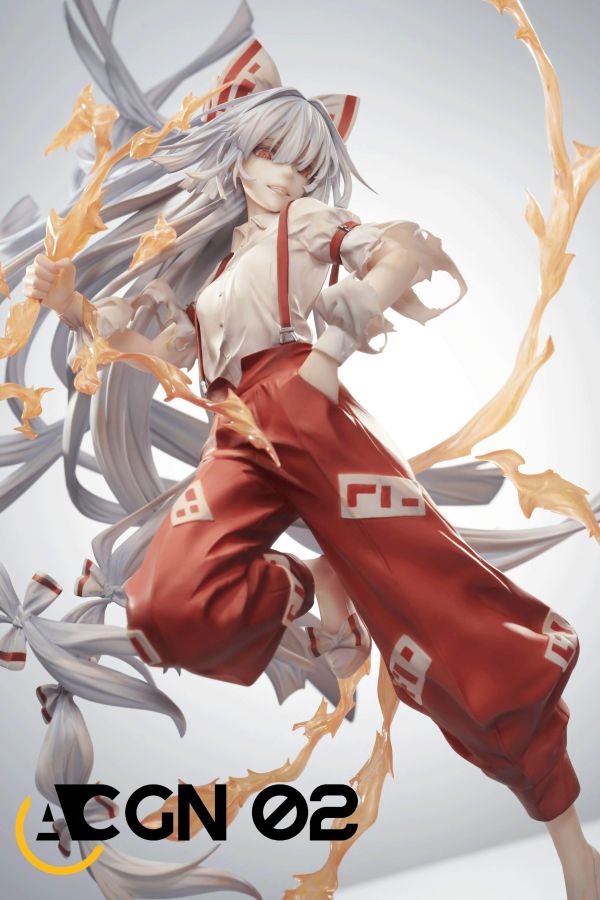 【預購】ACGN 02 > 東方Project > 1/7 藤原妹紅 ACGN 02,蔚藍檔案,龍華妃咲,GK,玩具,收藏,擺件,模型,公仔,人偶,手辦,動漫