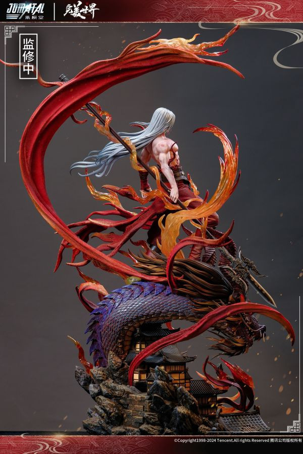 【預購】《正版授權》集模堂jomatal & 騰訊視頻 > 神印王座 > 1/6 紅衣石昊 神印王座,紅衣石昊,GK,玩具,收藏,擺件