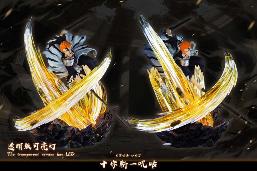 【預購】HXHENG & CHENG > BLEACH死神 > 雙刀十字斬 黑崎一護 (雙版本) HXHENG & CHENG,BLEACH死神,黑崎一護,黑崎一護GK,玩具,收藏,擺件,模型,公仔,人偶,手辦,動漫