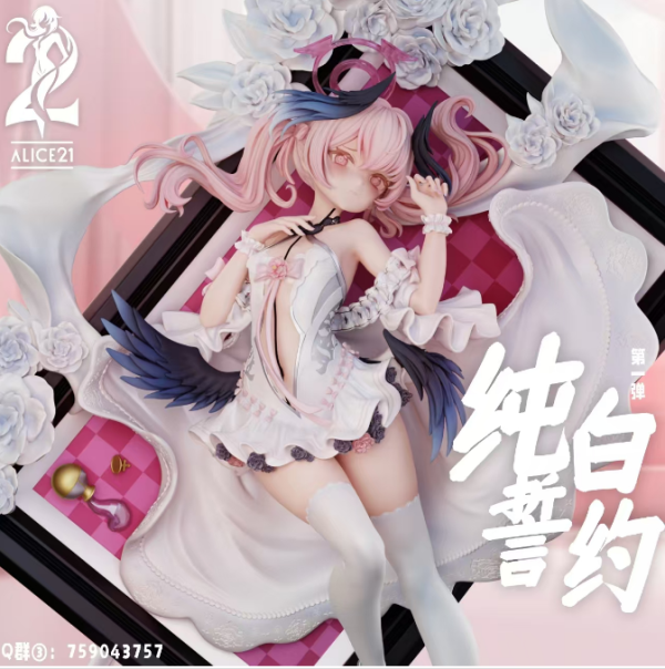 【預購】Alice21 ＆ icepuli X 蔚藍檔案 1/6 純白誓約 白玫澀約•小春 海賊王,航海王,onepiece,尼卡魯夫,橡膠果實,GK,玩具,模型,雕像,共鳴