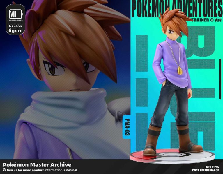【預購】V3 FANARTS > 寶可夢 > 1/8&1/20 特別篇訓練師圖鑒系列第三彈 青綠 (雙比例) V3 FANARTS,寶可夢,青綠,GK,玩具,收藏,擺件,模型,公仔,人偶,手辦,動漫