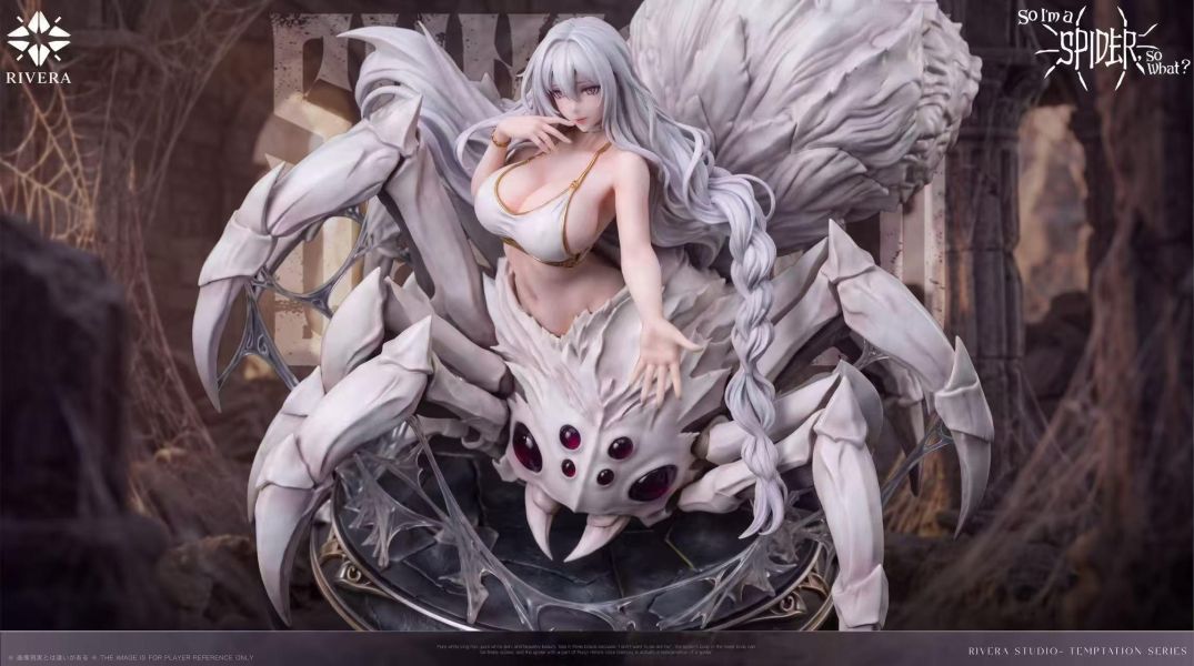 【預購】RIVERA工作室 > 轉生成蜘蛛又怎樣 > 1/6 女雕系列 白織 Fiend Studio,鬼滅之刃,山之王,嘴平伊之助,GK,玩具,收藏,擺件,模型,公仔,人偶,手辦,動漫