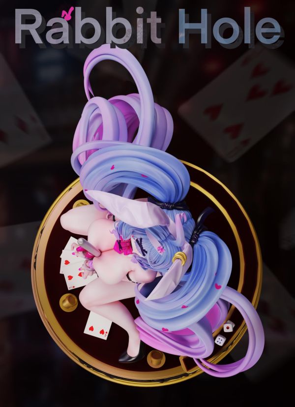 【預購】Tensei-Studio > 初音未來 > 1/4&1/6 緋紅兔子洞 Tensei-Studio,初音未來,緋紅兔子洞,GK,玩具,收藏,擺件,模型,公仔,人偶,手辦,動漫