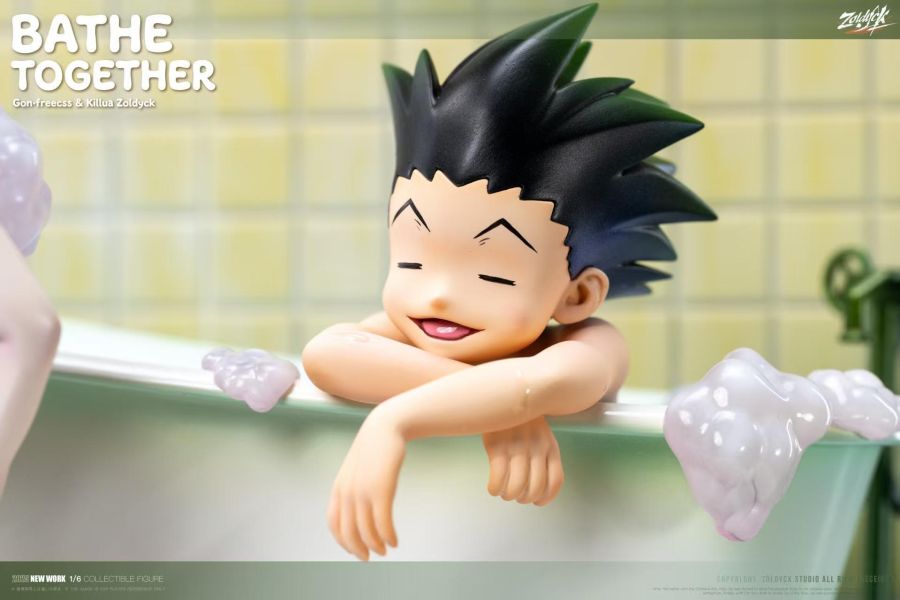 【預購】Zoldyck > HUNTER×HUNTER全職獵人 > 浴室奇犽&小傑 Zoldyck,HUNTER×HUNTER全職獵人,奇犽,小傑,GK,玩具,收藏,擺件,模型,公仔,人偶,手辦,動漫