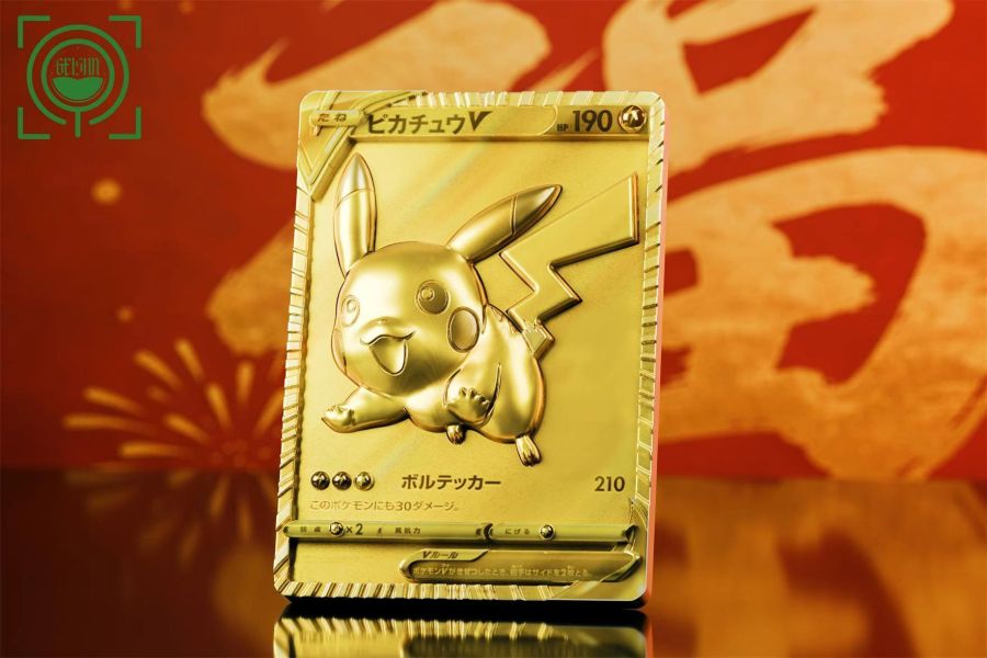 【預購】GEISHA瑰夏社 > 寶可夢 > 卡牌特別系列 黃金時代 黃金皮卡丘 GEISHA瑰夏社,寶可夢,皮卡丘,GK,玩具,收藏,擺件,模型,公仔,人偶,手辦,動漫