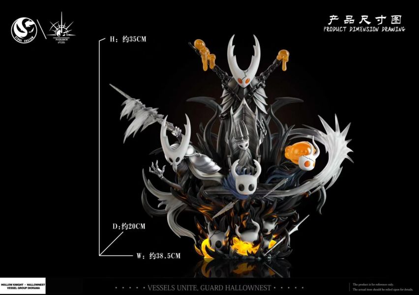 【預購】ST定制&輻光工作室 > 空洞騎士 > 私人定制 空洞騎士場景系列 虛空容器家族 ST定制,輻光工作室,空洞騎士,GK,玩具,收藏,擺件,模型,公仔,人偶,手辦,動漫