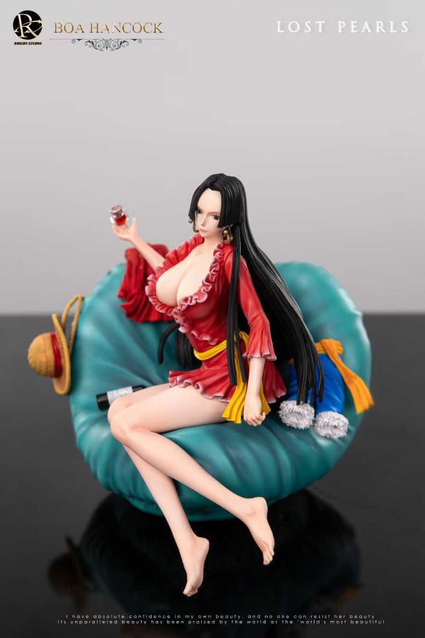 【預購】紉光社 > 海賊王 > Lost Pearls系列 蛇島睡衣女帝 波雅·漢考克 海賊王,航海王,onepiece,女帝,波雅漢考克,GK,玩具,模型,雕像,共鳴