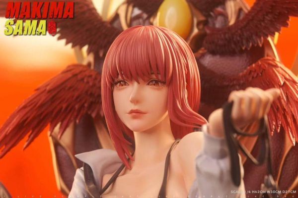 【海外現貨】TY天元工作室 > 鏈鋸人 > 1/4 女神系列 瑪奇瑪 鏈鋸人,瑪奇瑪,GK,玩具,模型,雕像,共鳴