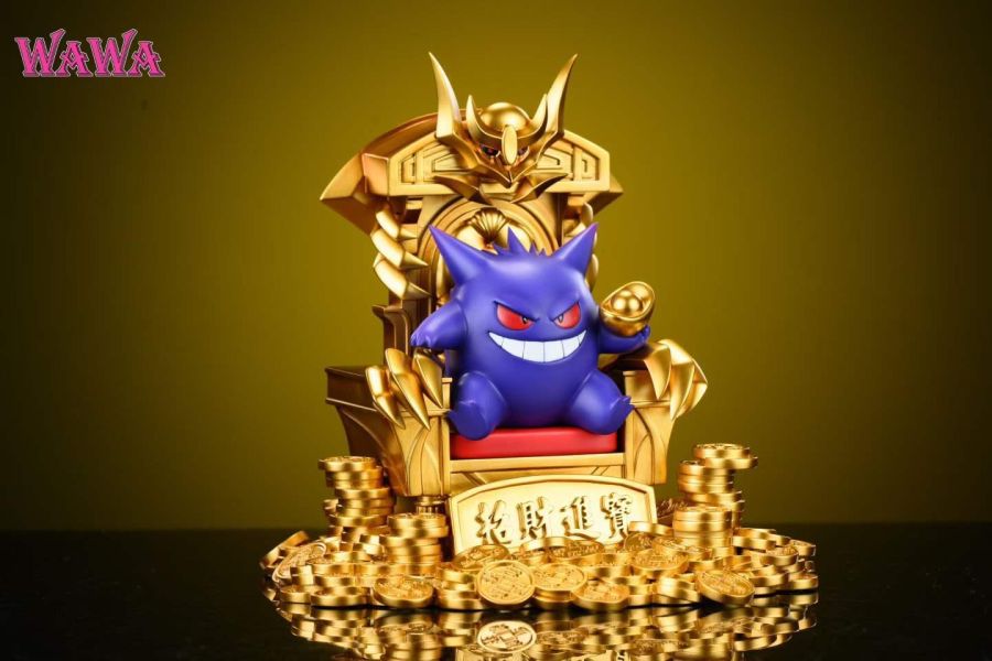 【預購】WAWA-Studio > 寶可夢 > 1/20 王座招財耿鬼 (雙版本) 神隱工作室,宮崎駿,天空之城,GK,玩具,收藏,擺件,模型,公仔,人偶,手辦,動漫