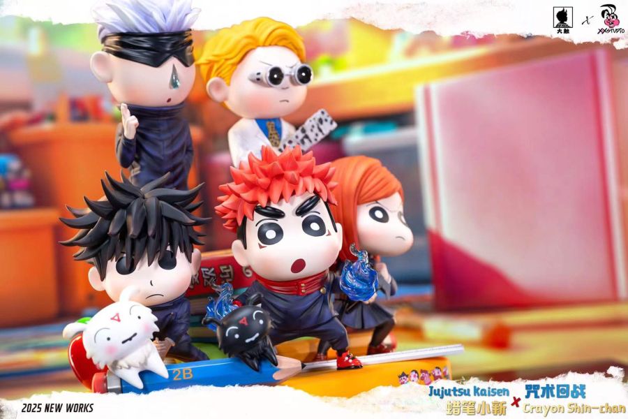 【預購】大觸 & XOX工作室 > 蠟筆小新 & 咒術迴戰 > 雙生狂想曲 家庭教師,HITMANREBORN,里包恩,GK,玩具,模型,雕像,共鳴