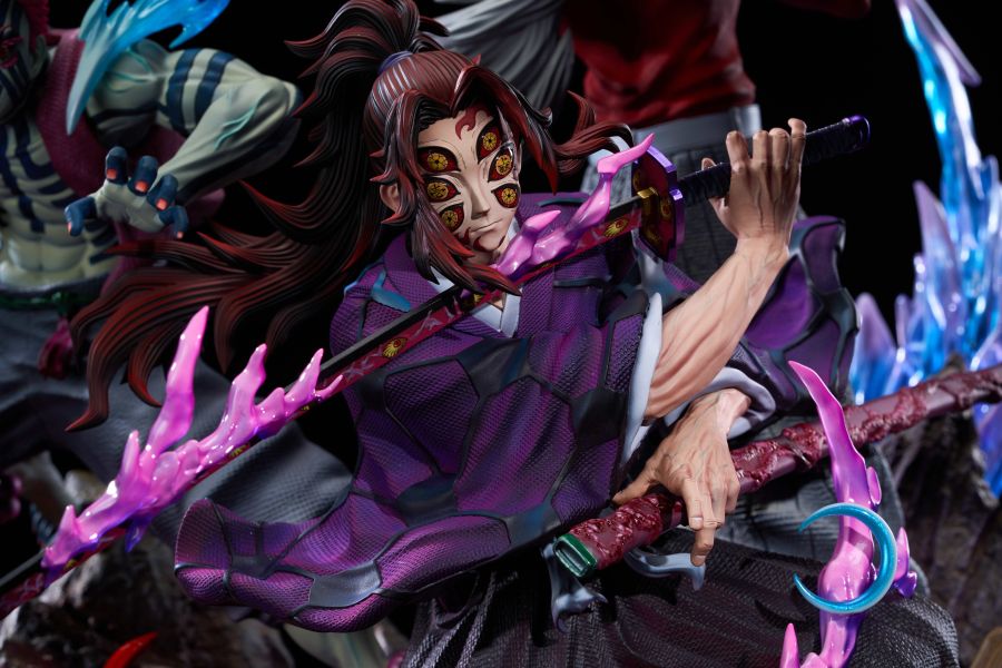 【售罄-代購/追加服務請洽客服】Food Chain > 鬼滅之刃 > 1/6 無限城上弦之壹&貳&參集結 黑死牟&童磨&猗窩座 (多版本) Food Chain,鬼滅之刃,黑死牟,童磨,猗窩座,GK,玩具,收藏,擺件,模型,公仔,人偶,手辦,動漫