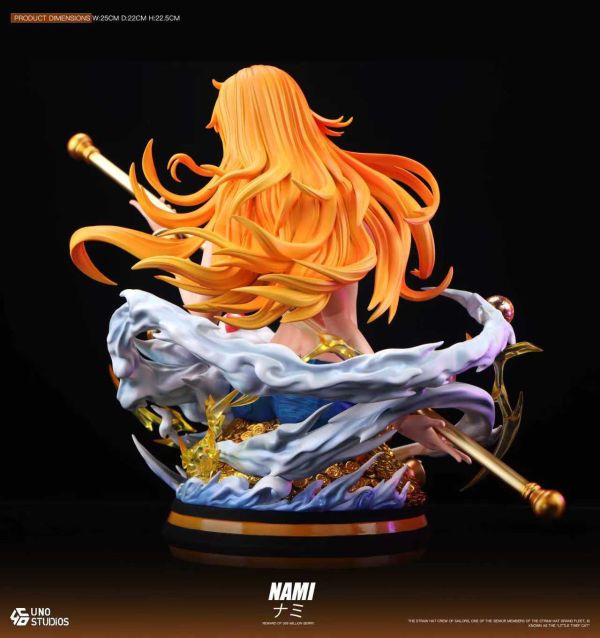 【預購】UNO工作室 > 海賊王 > 1/4 桌擺件胸像 娜美 海賊王,娜美,GK,玩具,收藏,擺件