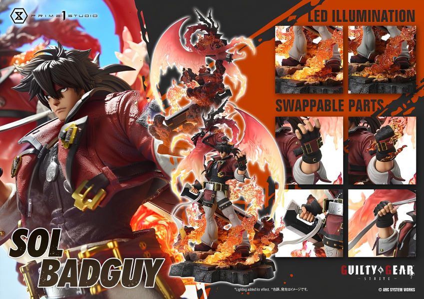 【預購】Prime 1 Statue > Guilty Gear聖騎士之戰 > 1/4 索爾巴得凱 (雙版本) Prime 1 Statue,Guilty Gear聖騎士之戰,索爾巴得凱,GK,玩具,收藏,擺件,模型,公仔,人偶,手辦,動漫