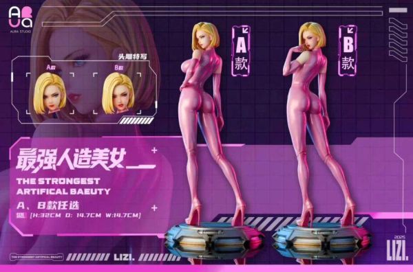 【海外現貨】AURA-Studio > 七龍珠 > 最強人造人18號 拉姿麗 (多版本) 七龍珠,人造人18號,拉姿麗,GK,玩具,模型,雕像,共鳴