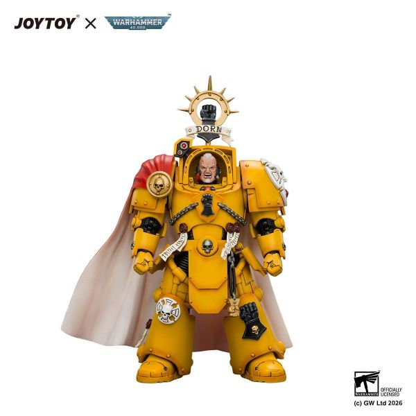 【預購】JOYTOY > 戰鎚40K > 1/18 帝國之拳 達納斯·萊山德 JOYTOY,戰鎚40K,帝國之拳,達納斯·萊山德,GK,玩具,收藏,擺件,模型,公仔,人偶,手辦,動漫