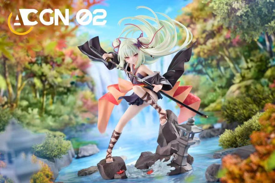 【預購】ACGN 02 > 千戀＊萬花 > 1/7 幼刀 叢雨 ACGN 02,千戀＊萬花,叢雨,GK,玩具,收藏,擺件,模型,公仔,人偶,手辦,動漫