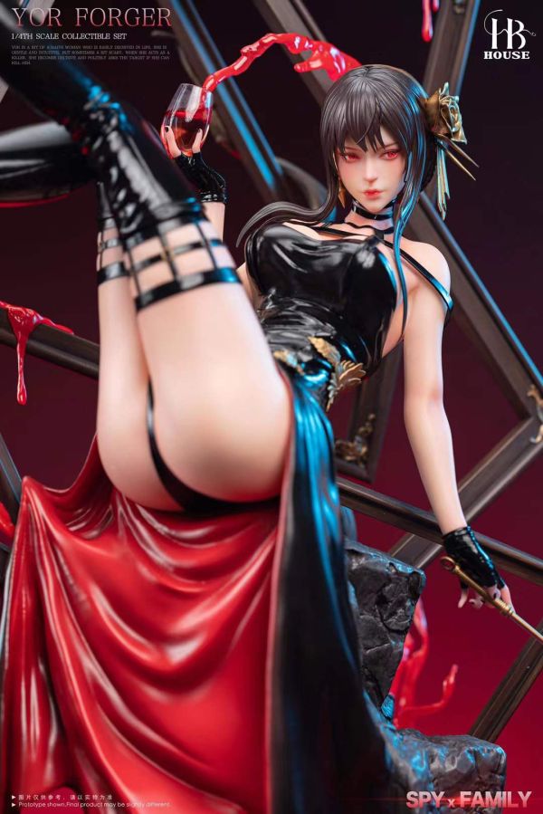 【預購】HB HOUSE心跳屋 > SPYxFAMILY間諜家家酒 > 1/4 約兒 火影忍者,NARUTO,干柿鬼鮫,GK,玩具,模型,雕像,共鳴