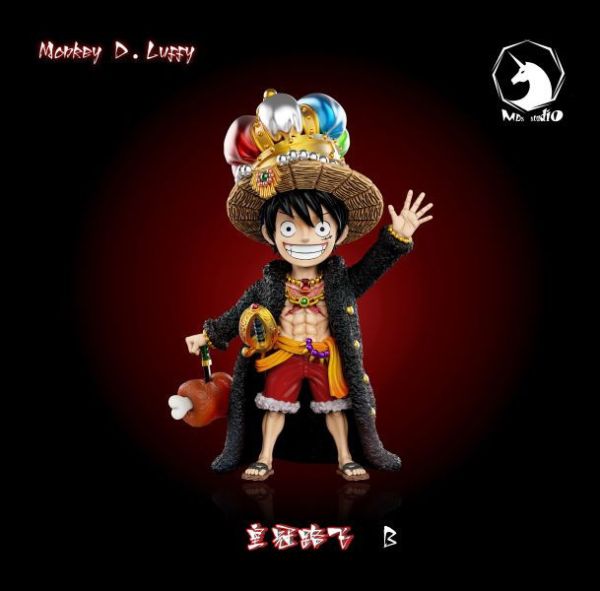 【預購】MDS-Studio > 海賊王 > WCF 全形態系列第二彈 皇冠魯夫 (多版本) 海賊王,魯夫,GK,玩具,模型,雕像,共鳴