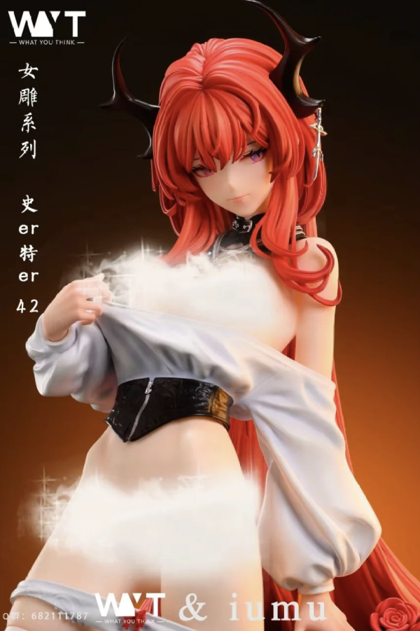 【售罄-代購/追加服務請洽客服】WYT & 畫師iumu>明日方舟>1/4 女雕系列第一彈 史爾特爾 明日方舟,史爾特爾,女雕系列第一彈,WYT,畫師iumu,GK,玩具,模型,雕像,共鳴