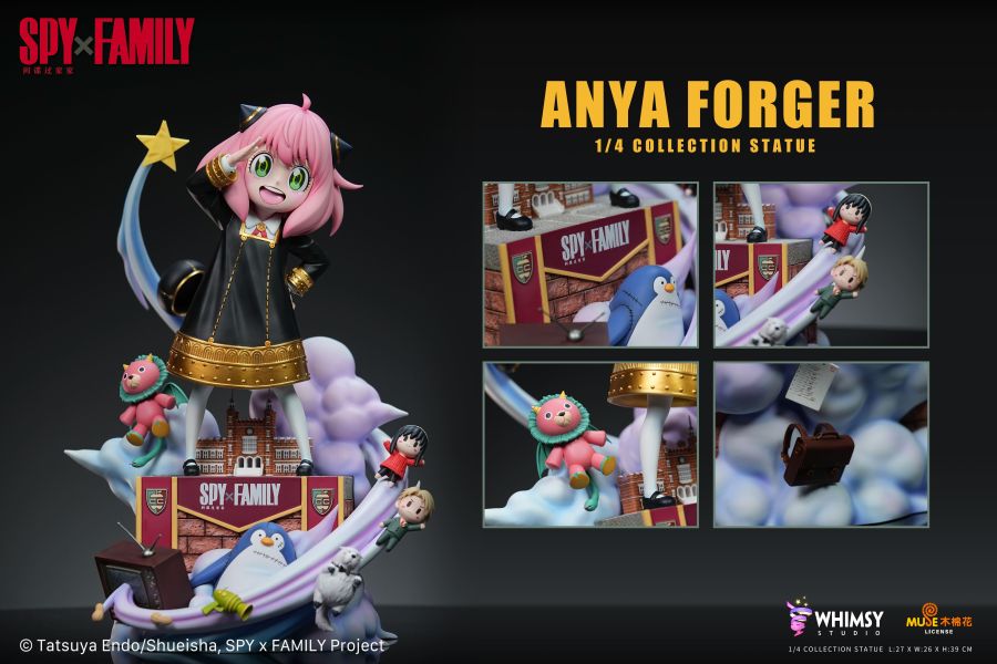 【預購】《正版授權》WHIMSY奇妙社 > SPYxFAMILY間諜家家酒 > 1/4 限量雕像 安妮亞 WHIMSY奇妙社,SPYxFAMILY間諜家家酒,安妮亞,GK,玩具,收藏,擺件,模型,公仔,人偶,手辦,動漫