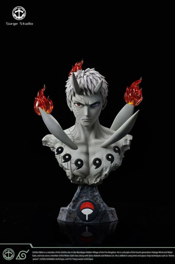 【售罄-代購/追加服務請洽客服】巨浪模玩>火影忍者>1/4 六道斑土胸像 