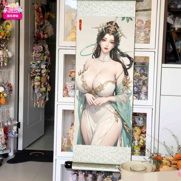 【預購】阿喵畫社>完美世界>柳神卷軸畫 鬼滅之刃,炎柱,九柱,上弦,下弦,GK,玩具,模型,雕像,共鳴