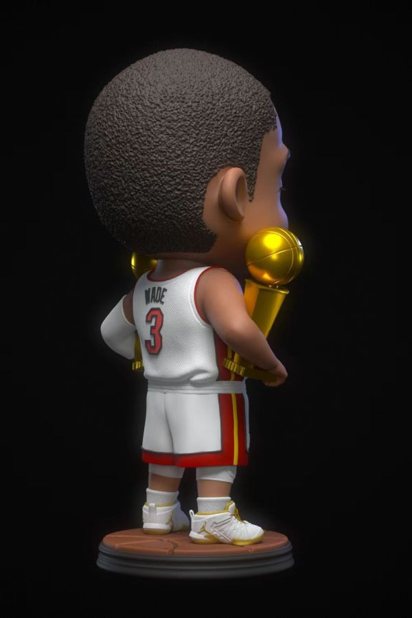 【預購】M3工作室>NBA>Q版德韋恩·韋德 怪博士與機器娃娃,阿拉蕾,GK,玩具,模型,雕像,擺飾,收藏,共鳴