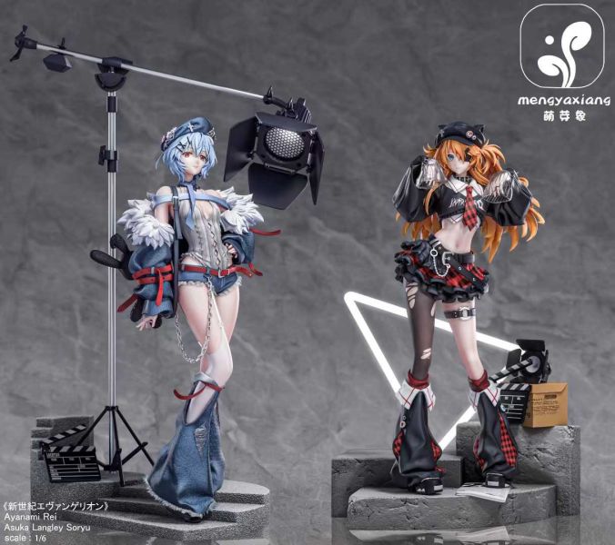 【預購】萌芽象-Studio > EVA新世紀福音戰士 > 1/6 明日香&綾波零 (多版本) EVA新世紀福音戰士,明日香,綾波零,GK,玩具,模型,雕像,共鳴