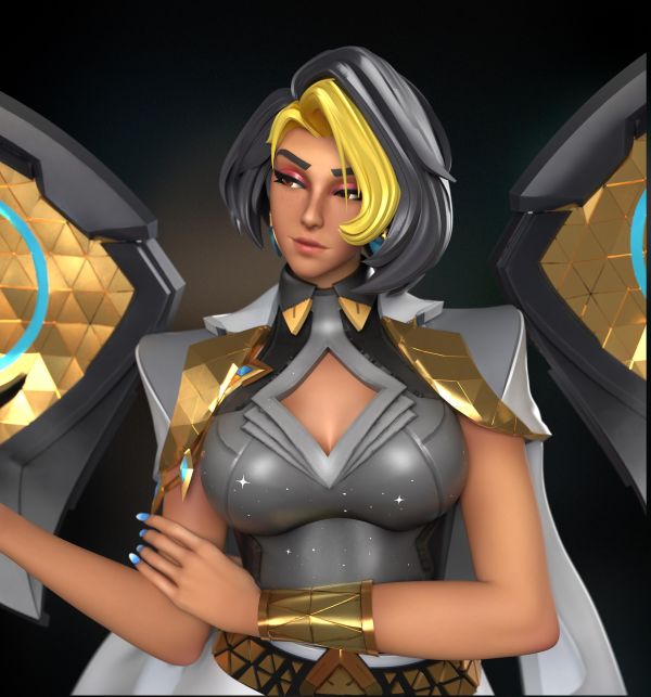 【預購】1680工作室 > 鬥陣特攻 > 1/4 多米娜 1680工作室,鬥陣特攻,多米娜,GK,玩具,收藏,擺件,模型,公仔,人偶,手辦,動漫