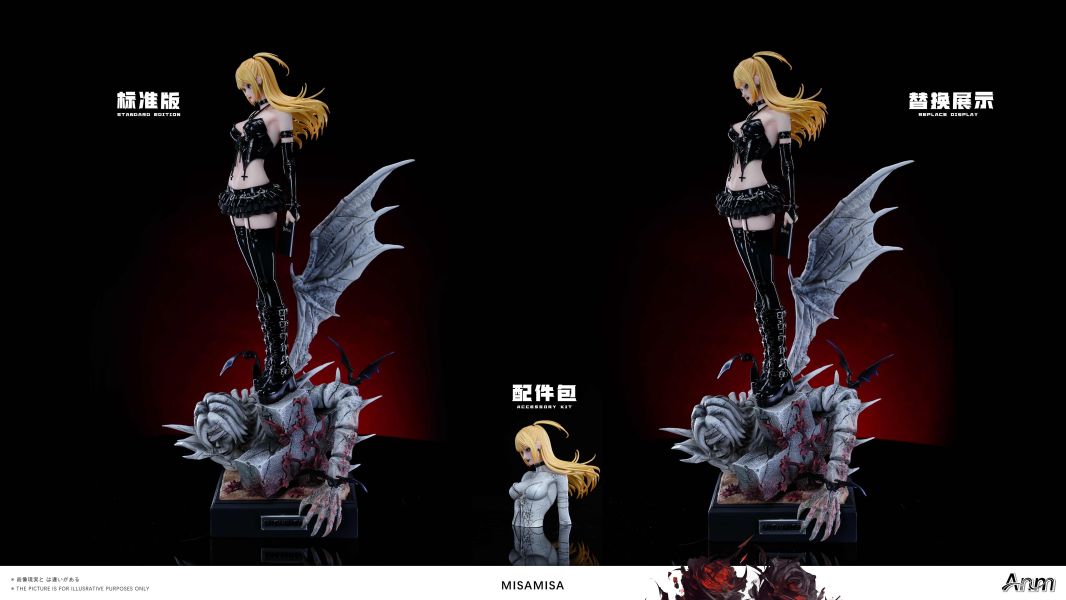 【預購】Anm-Studio > 死亡筆記本 > 1/6 多人物共鳴系列第一彈 彌海砂 Anonymous無名,死亡筆記本,夜神月,路克,GK,玩具,收藏,擺件,模型,公仔,人偶,手辦,動漫