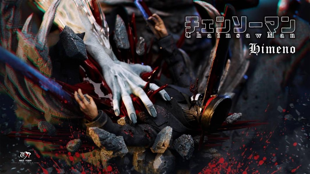 【海外現貨】 逆刃 > 鏈鋸人 > 系列第二彈 1/6 姬野 幽靈惡魔(雙版本) 鬼刀,海琴煙,邂逅版,玄機科技,GK,玩具,模型,雕像,擺飾,收藏,共鳴