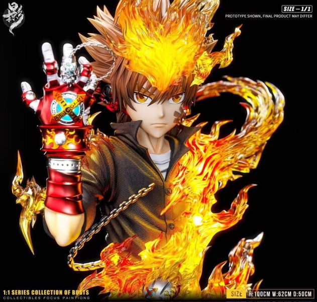 【預購】掠影-Studio > 家庭教師HITMAN REBORN! > 1/1 年中巨獻 澤田綱吉 掠影-Studio,家庭教師HITMAN REBORN!,澤田綱吉,GK,玩具,收藏,擺件,模型,公仔,人偶,手辦,動漫