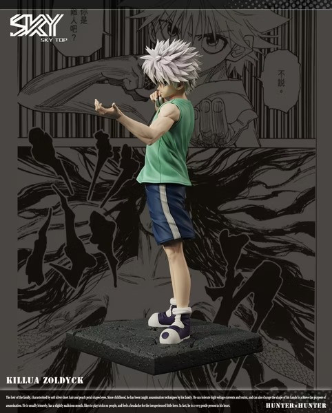 【售罄-代購/追加服務請洽客服】Sky Top X HUNTERxHUNTER全職獵人 1/4 & 1/6 手握溜溜球 奇犽·揍敵客 