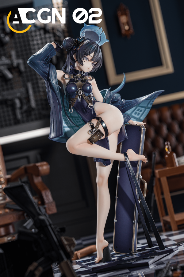 【預購】ACGN 02 > 蔚藍檔案 > 1/6 銃槍ver.龍華妃咲 ACGN 02,蔚藍檔案,龍華妃咲,GK,玩具,收藏,擺件,模型,公仔,人偶,手辦,動漫