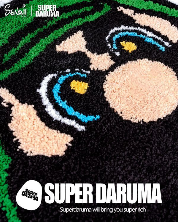 【預購】SENZII千紙 > 任天堂 > 超級達摩SuperDaruma 發財地毯 任天堂,超級達摩,發財地毯,GK,玩具,模型,雕像,共鳴