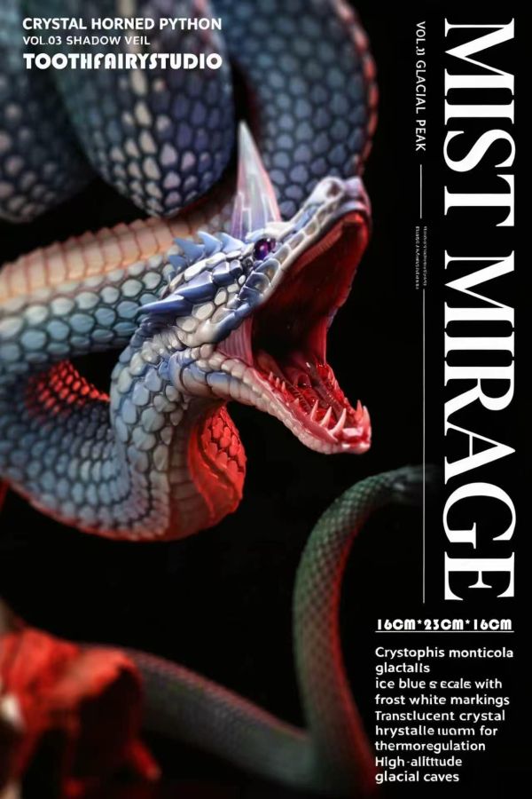 【預購】TOOTHFAIRYSTUDIO牙仙工作室 > 原創 > 幻想生物 晶角蟒 (多版本) TOOTHFAIRYSTUDIO牙仙工作室,原創,晶角蟒,GK,玩具,收藏,擺件,模型,公仔,人偶,手辦,動漫