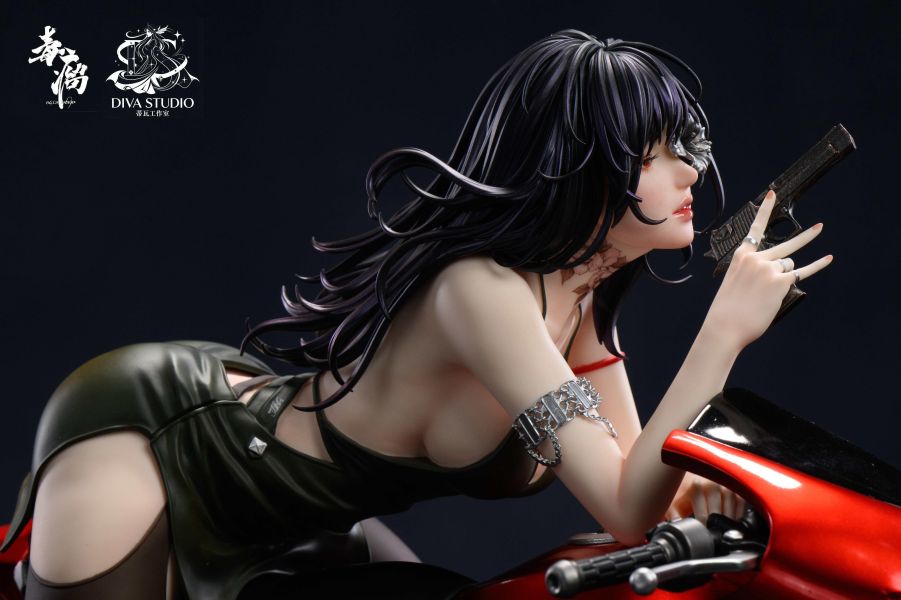 【預購】DIVA-Studio蒂瓦工作室 > 原創 > 1/4 毒瘤授權 曼珠沙華機車 Fries-Studio,尼爾自動人形,2B,GK,玩具,收藏,擺件,模型,公仔,人偶,手辦,動漫