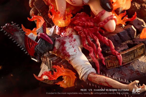 【預購】造化工作室 > 鏈鋸人 > 1/5 炸彈惡魔 蕾塞 鏈鋸人,蕾塞,GK,玩具,模型,雕像,共鳴