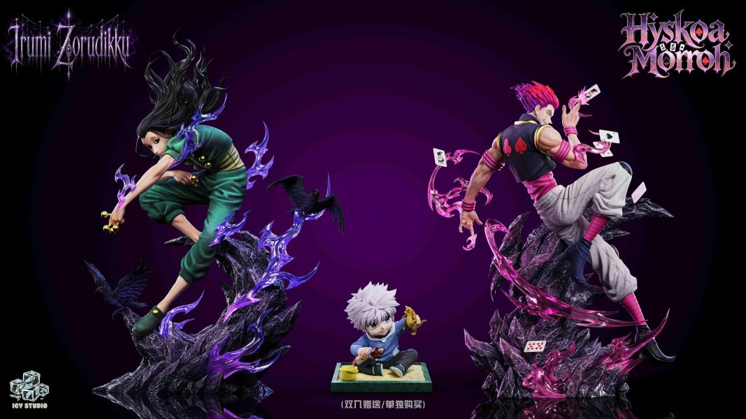 【預購】Icy Studio冰屋 > HUNTER×HUNTER全職獵人 > 1/6 西索 & 伊耳謎 KS-Studio,HUNTER×HUNTER全職獵人,西索,GK,玩具,收藏,擺件,模型,公仔,人偶,手辦,動漫