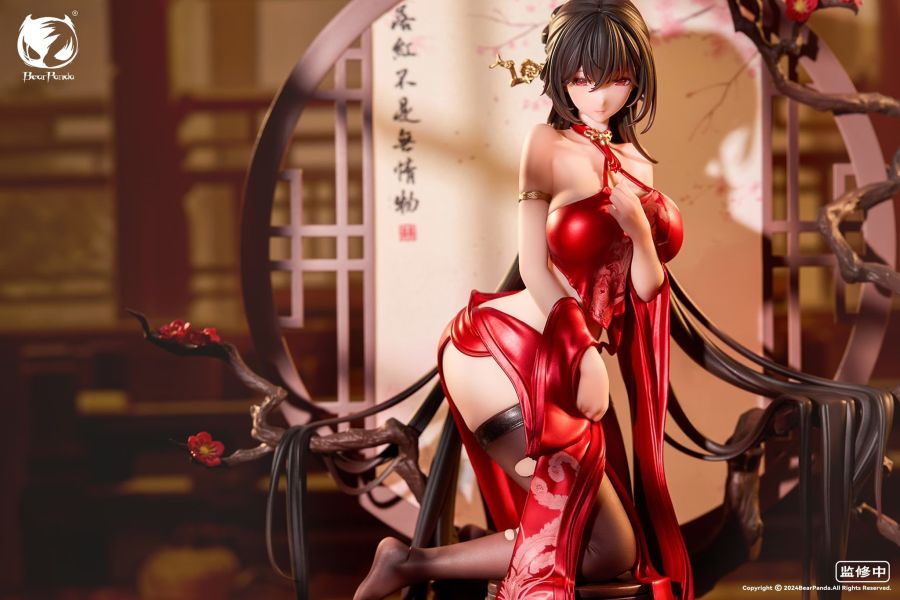 【售罄-代購/追加服務請洽客服】BearPanda X 國風系列周年款第二彈 1/6 落紅 