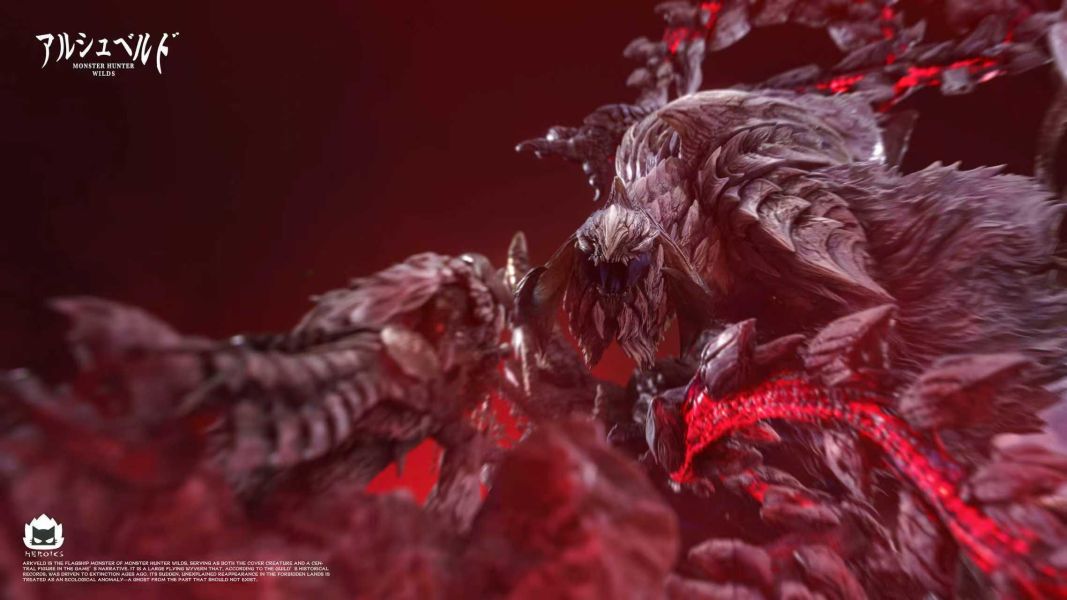 【預購】Heroics貓火 > 魔物獵人 > 荒野 鎖刃龍 Heroics貓火,魔物獵人,鎖刃龍,GK,玩具,收藏,擺件,模型,公仔,人偶,手辦,動漫