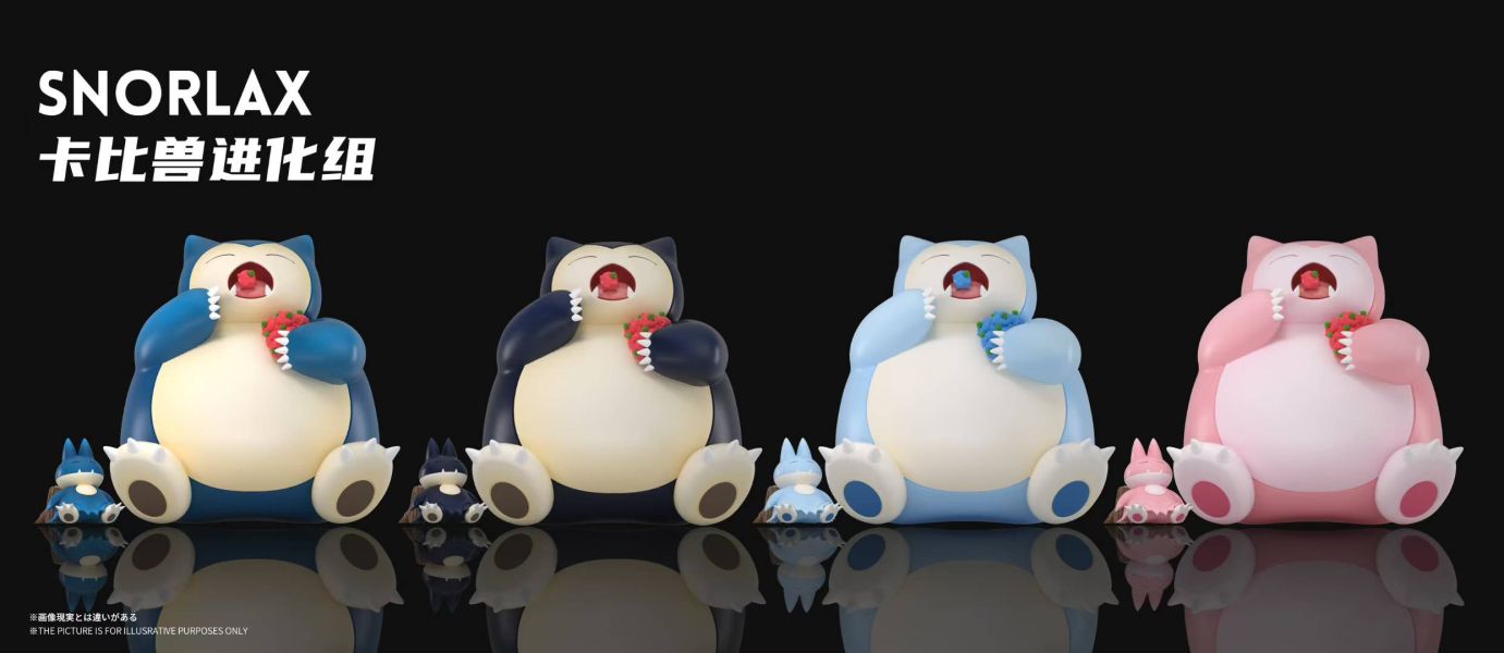 【預購】玩得Wonder-Studio > 寶可夢 > 1/20 卡比獸進化組 寶可夢,卡比獸,GK,玩具,模型,雕像,共鳴